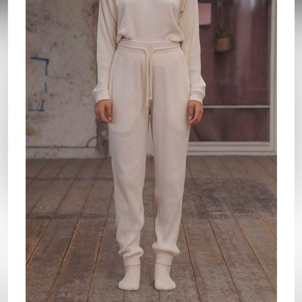 Baserange ribbed sweatpants